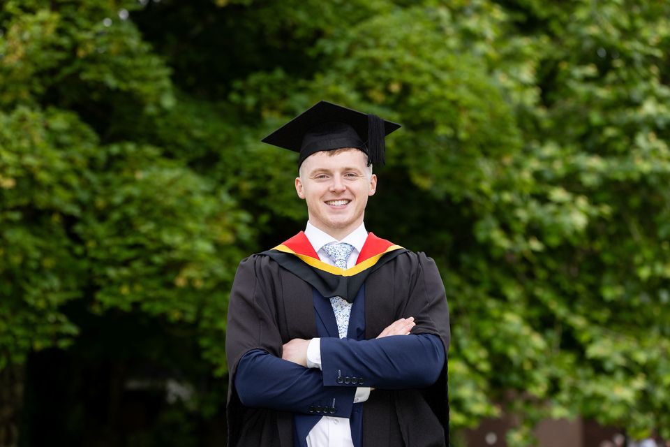 Pictured at the conferring ceremony were School of Medicine graduate, Oran McInerney, Doonbeg Co. Clare. Picture: Alan Place